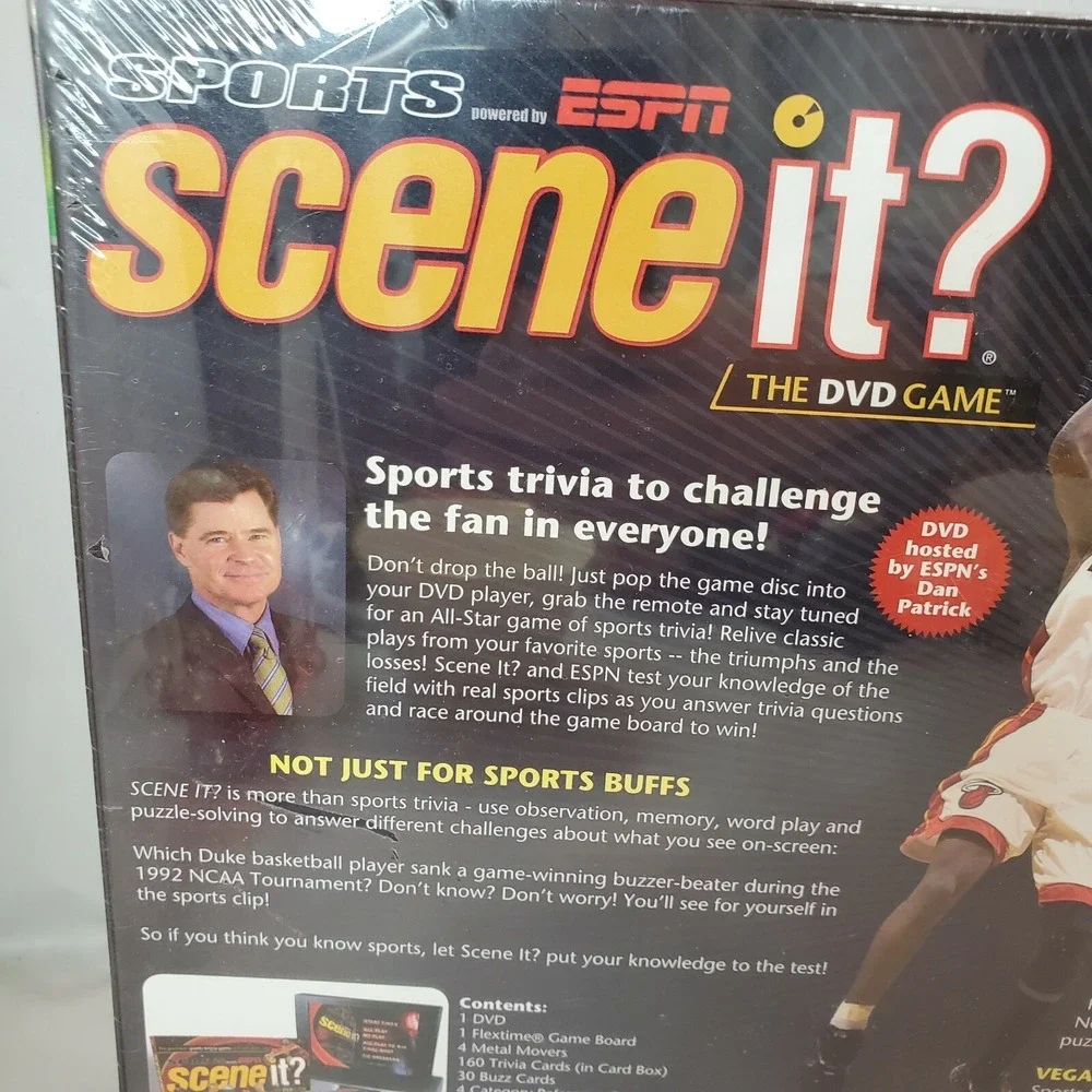 Scene It Sports Powered by ESPN The DVD Game Sports Trivia Brand New Sealed